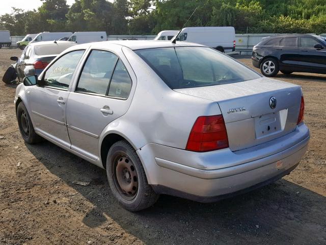 3VWRK69MX1M157122 - 2001 VOLKSWAGEN JETTA GL SILVER photo 3