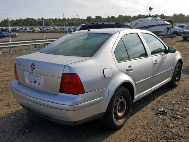 3VWRK69MX1M157122 - 2001 VOLKSWAGEN JETTA GL SILVER photo 4