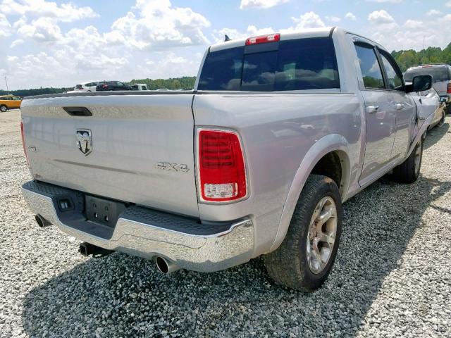 1C6RR7NT9HS545730 - 2017 RAM 1500 LARAM SILVER photo 4