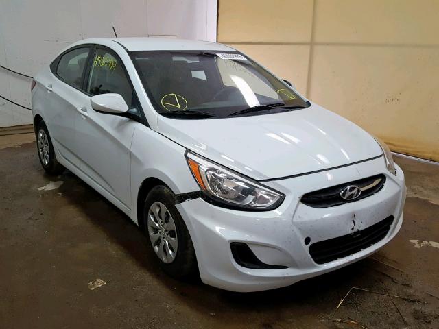 KMHCT4AE9HU372054 - 2017 HYUNDAI ACCENT SE WHITE photo 1