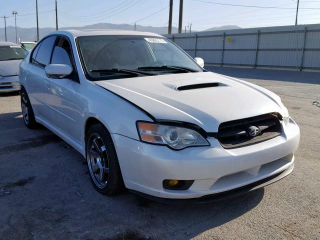 4S3BL676774200678 - 2007 SUBARU LEGACY GT WHITE photo 1