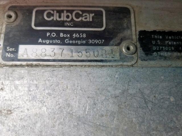 A8737155031 - 1983 GOLF CLUB CAR TWO TONE photo 10