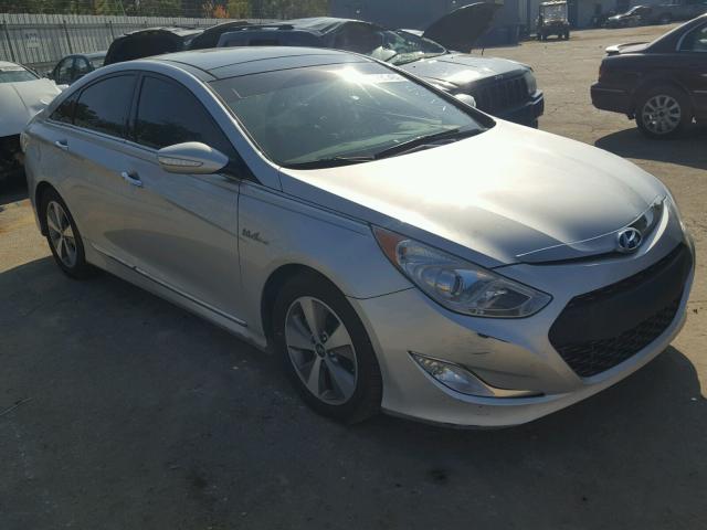 KMHEC4A46CA061921 - 2012 HYUNDAI SONATA HYB SILVER photo 1