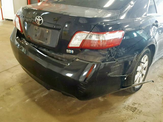 4T1BB46K49U103037 - 2009 TOYOTA CAMRY HYBR BLACK photo 9