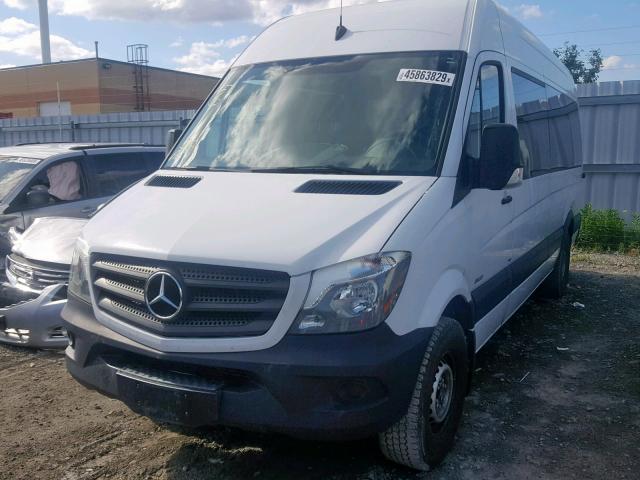 WDZBE8DDXGP343521 - 2016 MERCEDES-BENZ SPRINTER 2 WHITE photo 2