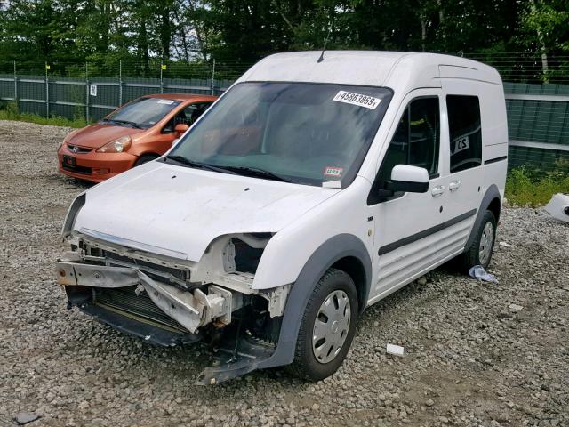 NM0KS9BNXBT052928 - 2011 FORD TRANSIT CO WHITE photo 2