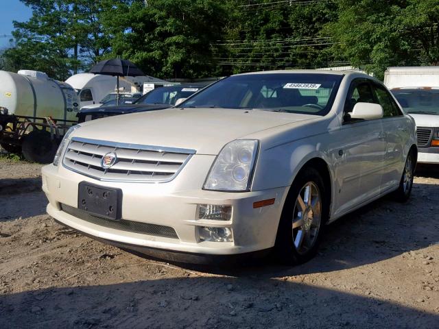 1G6DW677860178014 - 2006 CADILLAC STS WHITE photo 2