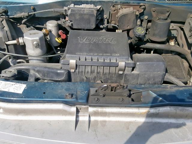 1GNDM19W7YB182371 - 2000 CHEVROLET ASTRO GREEN photo 7