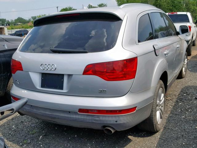 WA1AY74L39D027381 - 2009 AUDI Q7 3.6 QUA SILVER photo 4