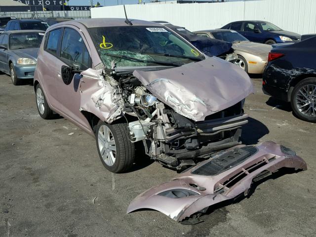 KL8CB6S91DC524387 - 2013 CHEVROLET SPARK LS PINK photo 9