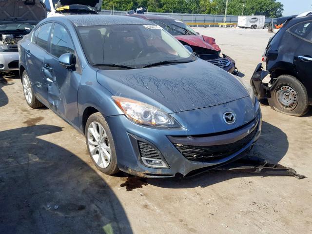 JM1BL1U5XB1404190 - 2011 MAZDA 3 S BLUE photo 1