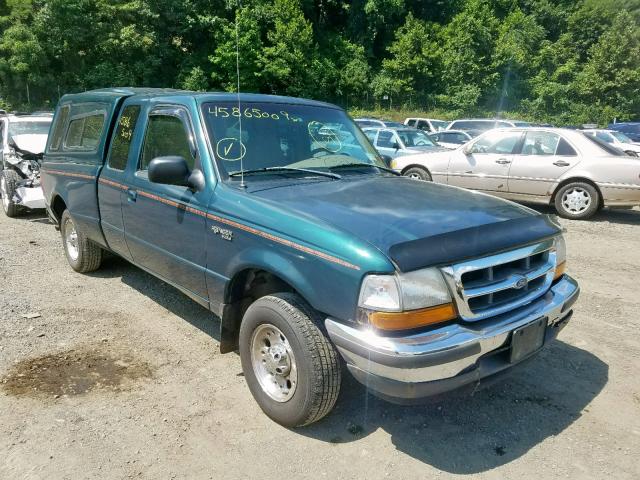 1FTYR14U1WTA83750 - 1998 FORD RANGER SUP GREEN photo 1