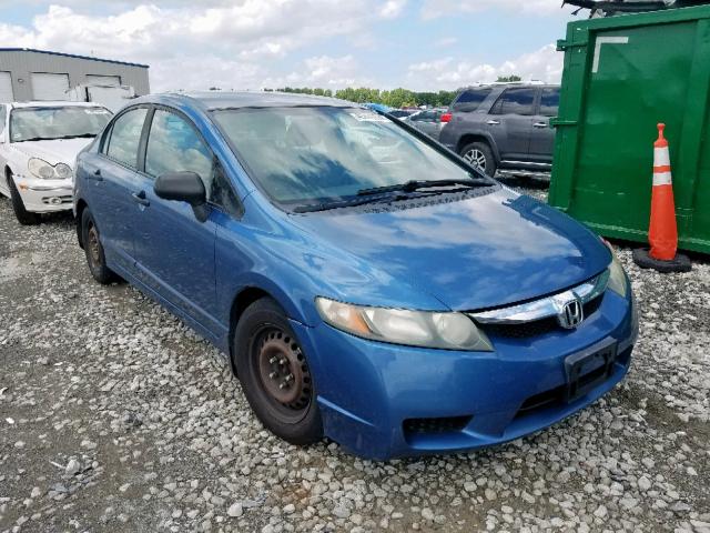 19XFA1F39AE001316 - 2010 HONDA CIVIC VP BLUE photo 1