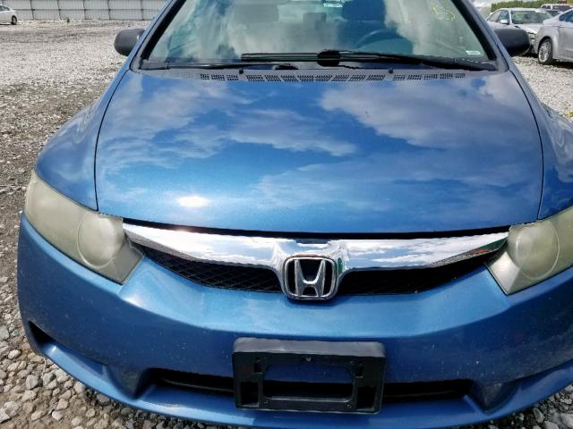 19XFA1F39AE001316 - 2010 HONDA CIVIC VP BLUE photo 9