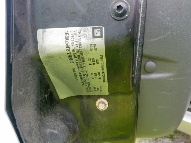 1G8AZ58F87Z203816 - 2007 SATURN ION LEVEL BEIGE photo 10