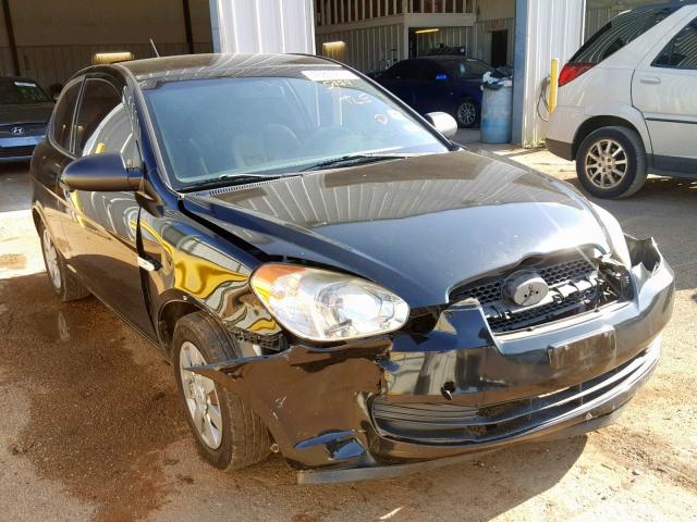 KMHCM36C47U035479 - 2007 HYUNDAI ACCENT GS BLACK photo 1