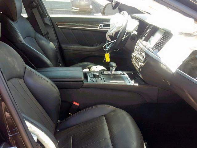 KMHGN4JB8JU226204 - 2018 GENESIS G80 SPORT BLACK photo 5