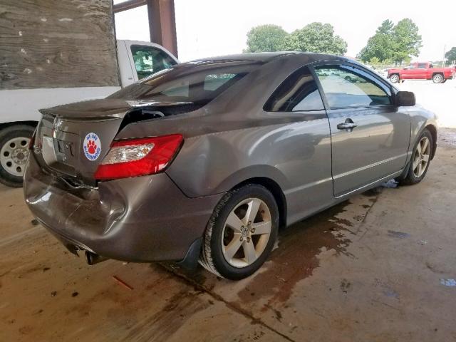 2HGFG12958H556918 - 2008 HONDA CIVIC EXL 灰色 照片 4