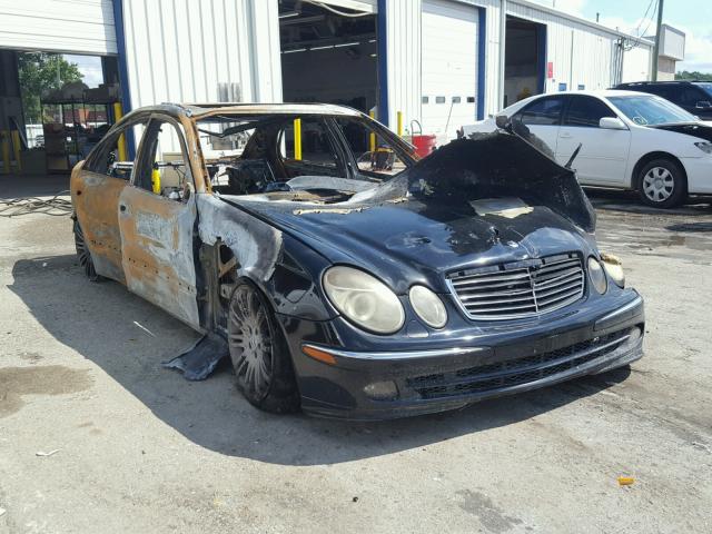 WDBUF56J66A904336 - 2006 MERCEDES-BENZ E 350 BLACK photo 1