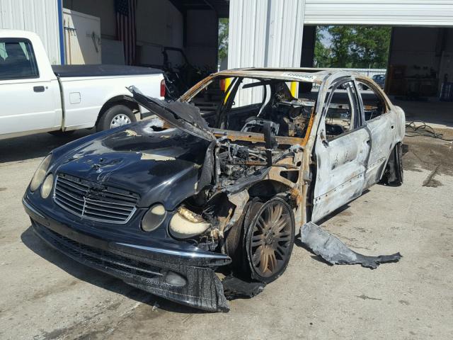 WDBUF56J66A904336 - 2006 MERCEDES-BENZ E 350 BLACK photo 2