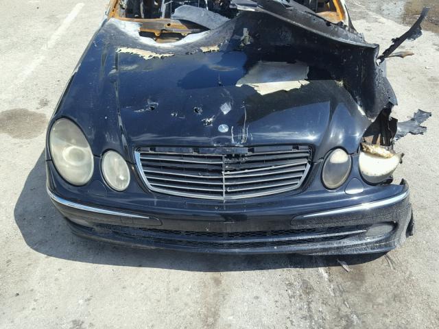 WDBUF56J66A904336 - 2006 MERCEDES-BENZ E 350 BLACK photo 7