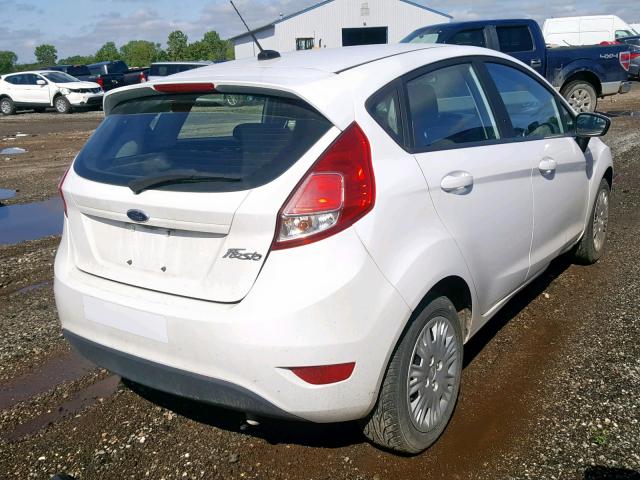 3FADP4TJ3GM169810 - 2016 FORD FIESTA S WHITE photo 4