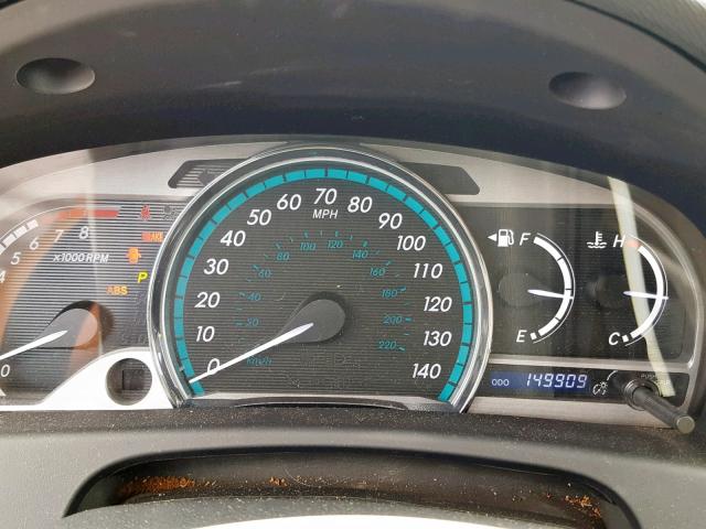 4T3BK3BB9DU094531 - 2013 TOYOTA VENZA LE BLUE photo 8