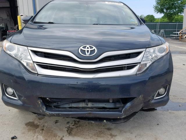 4T3BK3BB9DU094531 - 2013 TOYOTA VENZA LE BLUE photo 9