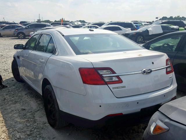 1FAHP2MT2FG203864 - 2015 FORD TAURUS POL WHITE photo 3