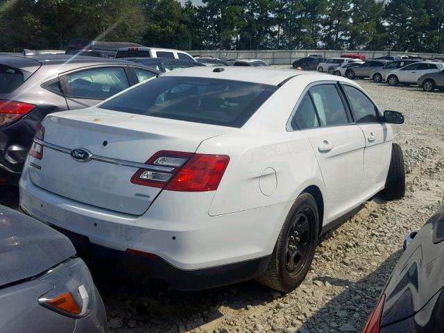 1FAHP2MT2FG203864 - 2015 FORD TAURUS POL WHITE photo 4