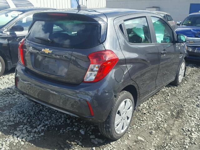 KL8CB6SA9HC761970 - 2017 CHEVROLET SPARK LS CHARCOAL photo 4