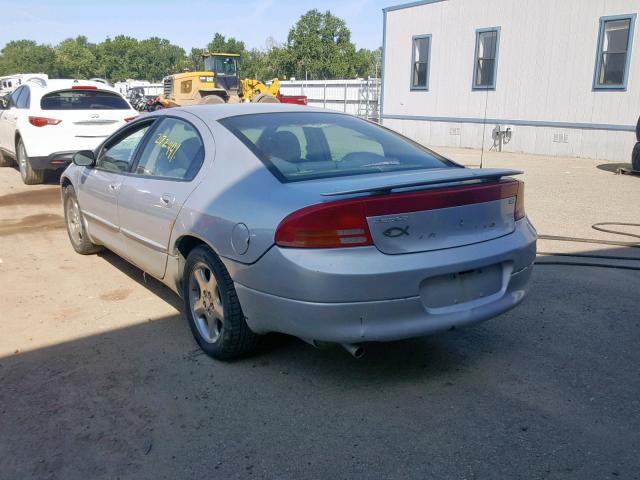 2B3HD56G42H209380 - 2002 DODGE INTREPID E SILVER photo 3