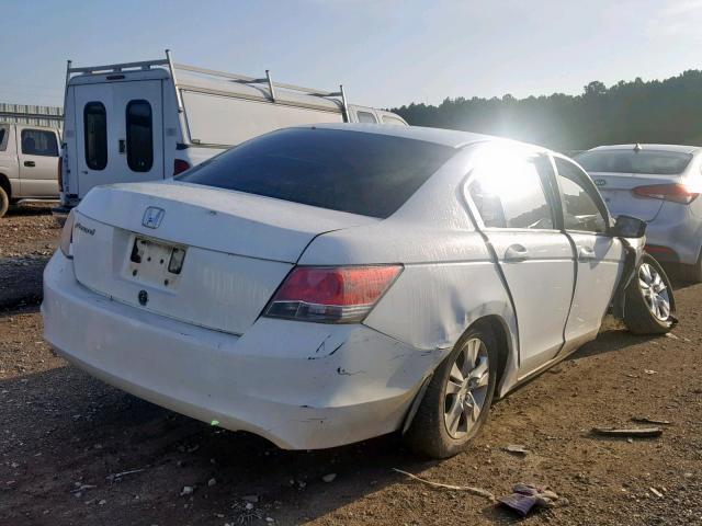 1HGCP26459A027394 - 2009 HONDA ACCORD LXP WHITE photo 4