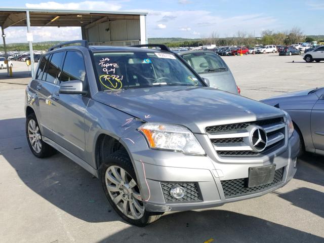 WDCGG5GB4CF754450 - 2012 MERCEDES-BENZ GLK 350 GRAY photo 1