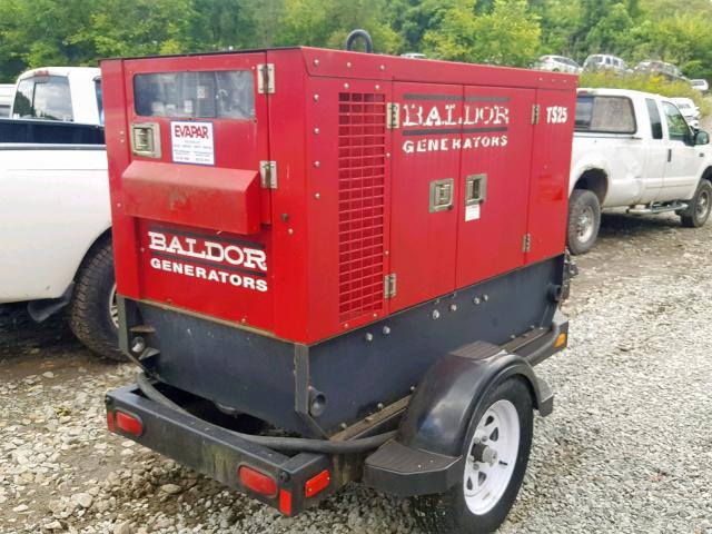 4TCSU10426H510854 - 2006 BALD GENERATOR RED photo 4