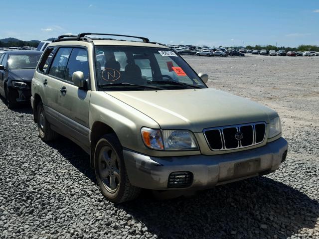 JF1SF65562H750267 - 2002 SUBARU FORESTER S GREEN photo 1