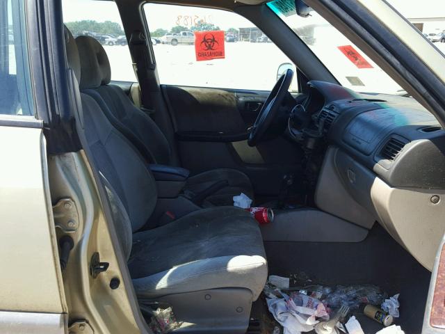 JF1SF65562H750267 - 2002 SUBARU FORESTER S GREEN photo 5