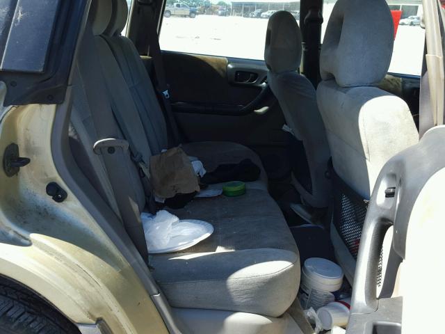 JF1SF65562H750267 - 2002 SUBARU FORESTER S GREEN photo 6