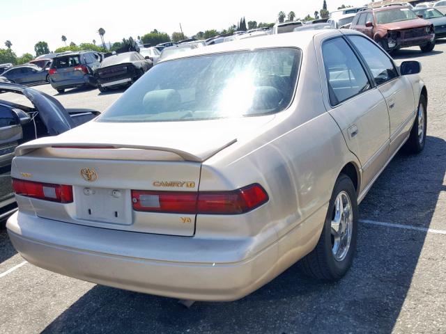 JT2BF22K0V0032304 - 1997 TOYOTA CAMRY LE GOLD photo 4