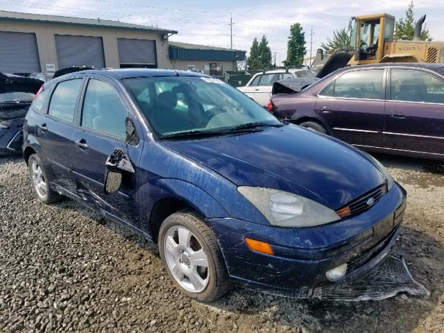 3FAFP37394R122987 - 2004 FORD FOCUS ZX5 BLUE photo 1