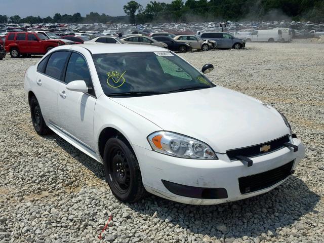 2G1WD5E3XD1253683 - 2013 CHEVROLET IMPALA POL WHITE photo 1