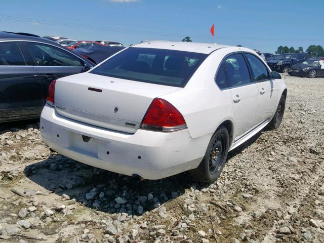 2G1WD5E3XD1253683 - 2013 CHEVROLET IMPALA POL WHITE photo 4