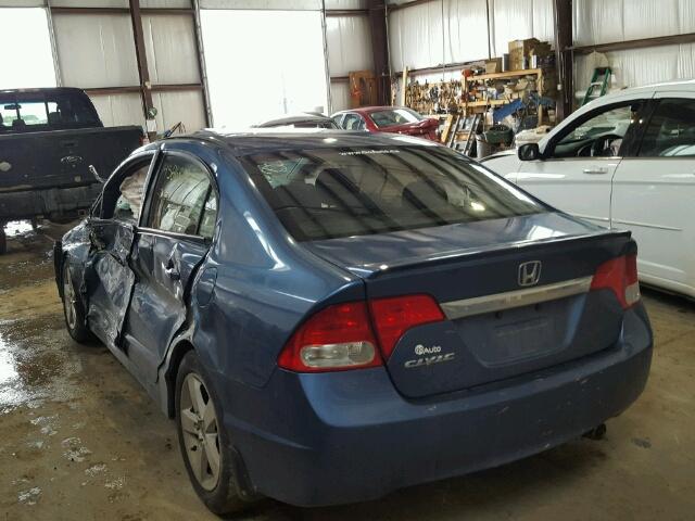 2HGFA1F60AH034852 - 2010 HONDA CIVIC LX-S Mavi foto 3