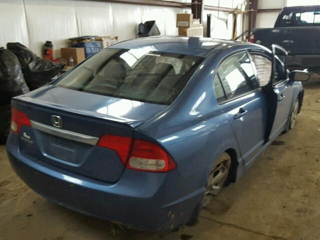 2HGFA1F60AH034852 - 2010 HONDA CIVIC LX-S Mavi foto 4