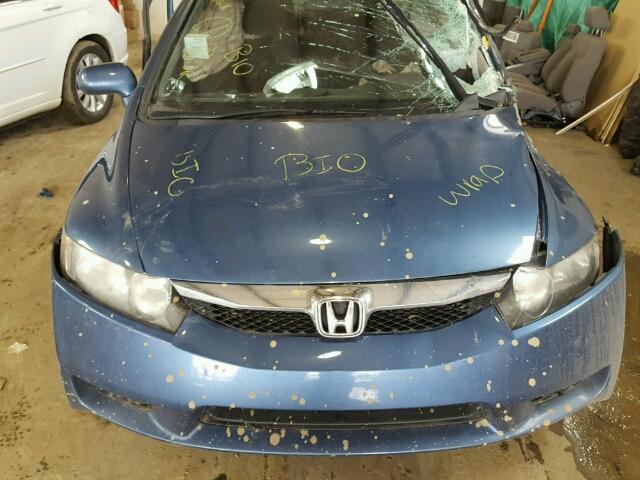 2HGFA1F60AH034852 - 2010 HONDA CIVIC LX-S Mavi foto 7