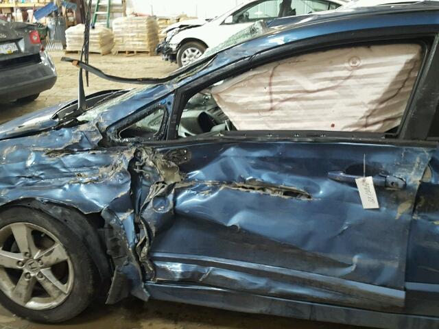 2HGFA1F60AH034852 - 2010 HONDA CIVIC LX-S Mavi foto 9