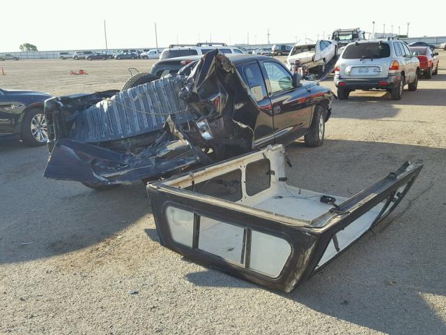 1B7GL22Y2XS249385 - 1999 DODGE DAKOTA BLACK photo 4