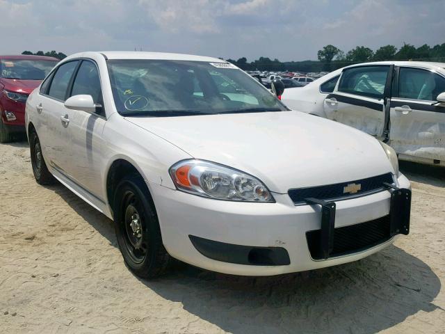 2G1WD5E34D1255719 - 2013 CHEVROLET IMPALA POL WHITE photo 1