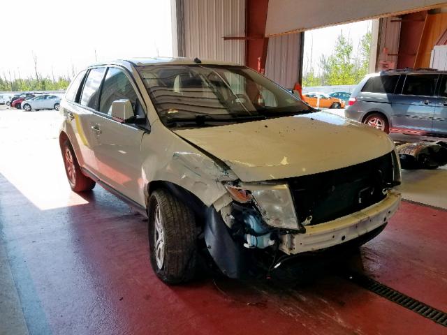 2FMDK48C28BA76603 - 2008 FORD EDGE SEL WHITE photo 1