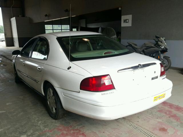 1MEFM53U01A635319 - 2001 MERCURY SABLE LS WHITE photo 3